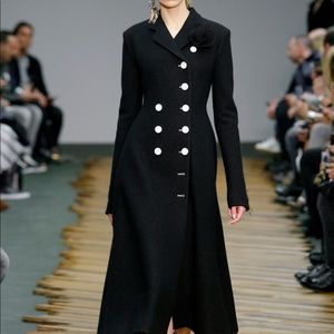 Céline runway peacoat